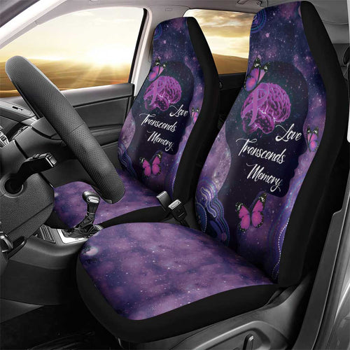 Alzheimer's and Brain Awareness Month Australia Car Seat Cover Love Transcends Memory