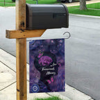 Alzheimer's and Brain Awareness Month Australia Garden Flag Love Transcends Memory