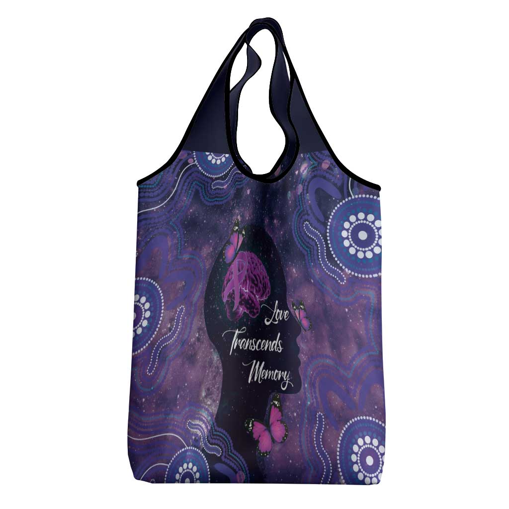 Alzheimer's and Brain Awareness Month Australia Grocery Bag Love Transcends Memory
