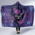 Alzheimer's and Brain Awareness Month Australia Hooded Blanket Love Transcends Memory