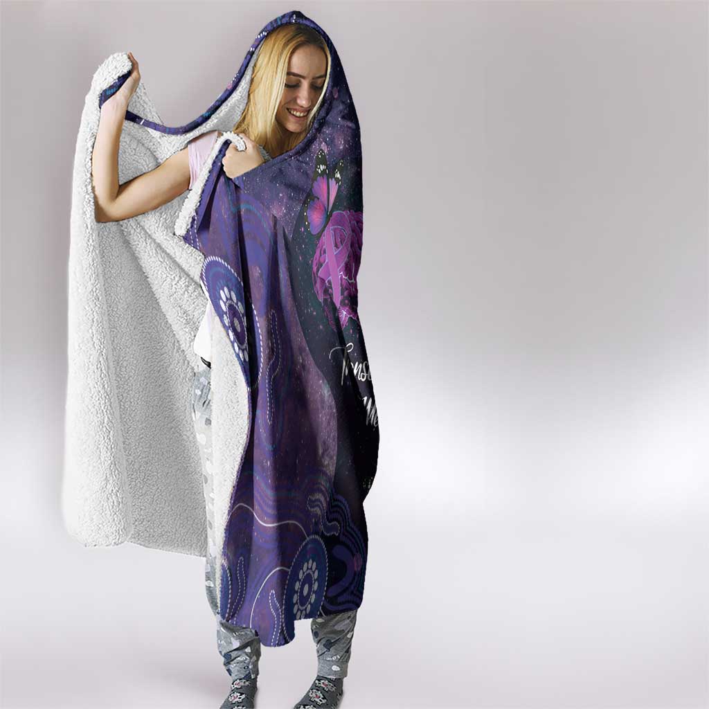 Alzheimer's and Brain Awareness Month Australia Hooded Blanket Love Transcends Memory