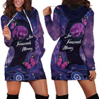 Alzheimer's and Brain Awareness Month Australia Hoodie Dress Love Transcends Memory