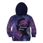 Alzheimer's and Brain Awareness Month Australia Kid Hoodie Love Transcends Memory