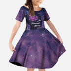 Alzheimer's and Brain Awareness Month Australia Kid Short Sleeve Dress Love Transcends Memory