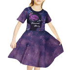 Alzheimer's and Brain Awareness Month Australia Kid Short Sleeve Dress Love Transcends Memory