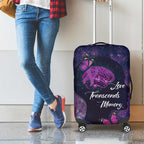 Alzheimer's and Brain Awareness Month Australia Luggage Cover Love Transcends Memory