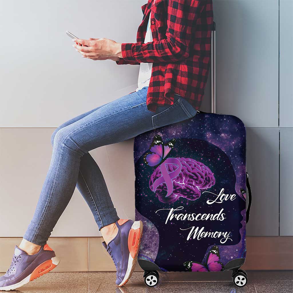 Alzheimer's and Brain Awareness Month Australia Luggage Cover Love Transcends Memory