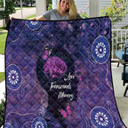 Alzheimer's and Brain Awareness Month Australia Quilt Love Transcends Memory