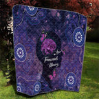 Alzheimer's and Brain Awareness Month Australia Quilt Love Transcends Memory