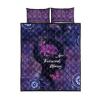Alzheimer's and Brain Awareness Month Australia Quilt Bed Set Love Transcends Memory