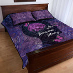 Alzheimer's and Brain Awareness Month Australia Quilt Bed Set Love Transcends Memory
