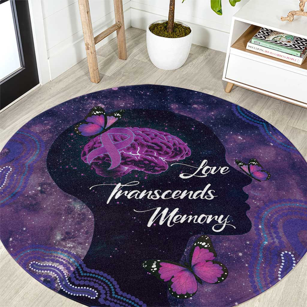Alzheimer's and Brain Awareness Month Australia Round Carpet Love Transcends Memory
