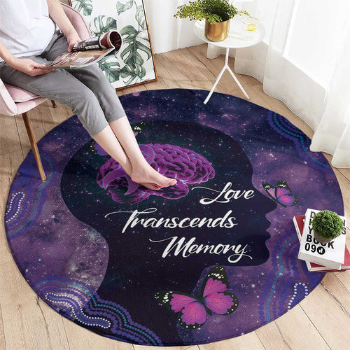Alzheimer's and Brain Awareness Month Australia Round Carpet Love Transcends Memory