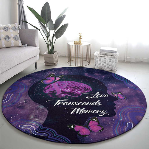 Alzheimer's and Brain Awareness Month Australia Round Carpet Love Transcends Memory