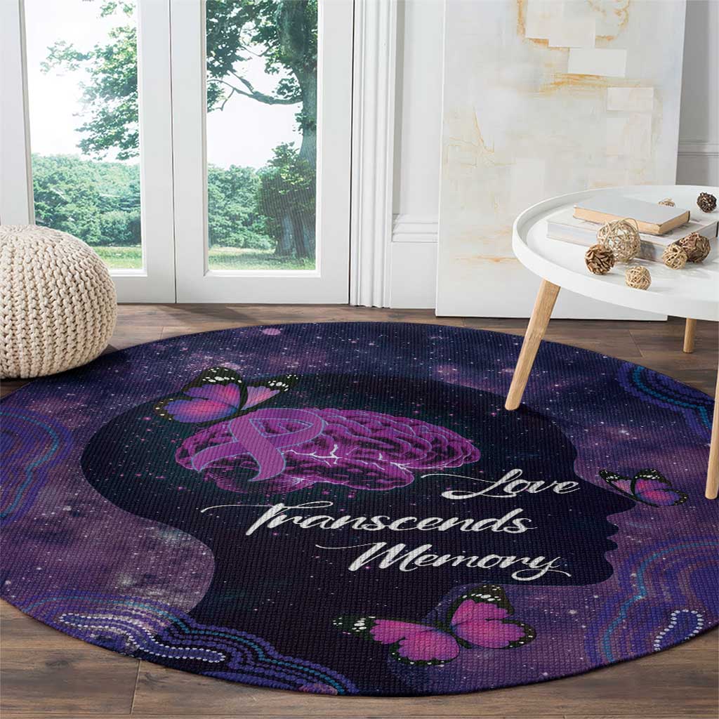 Alzheimer's and Brain Awareness Month Australia Round Carpet Love Transcends Memory