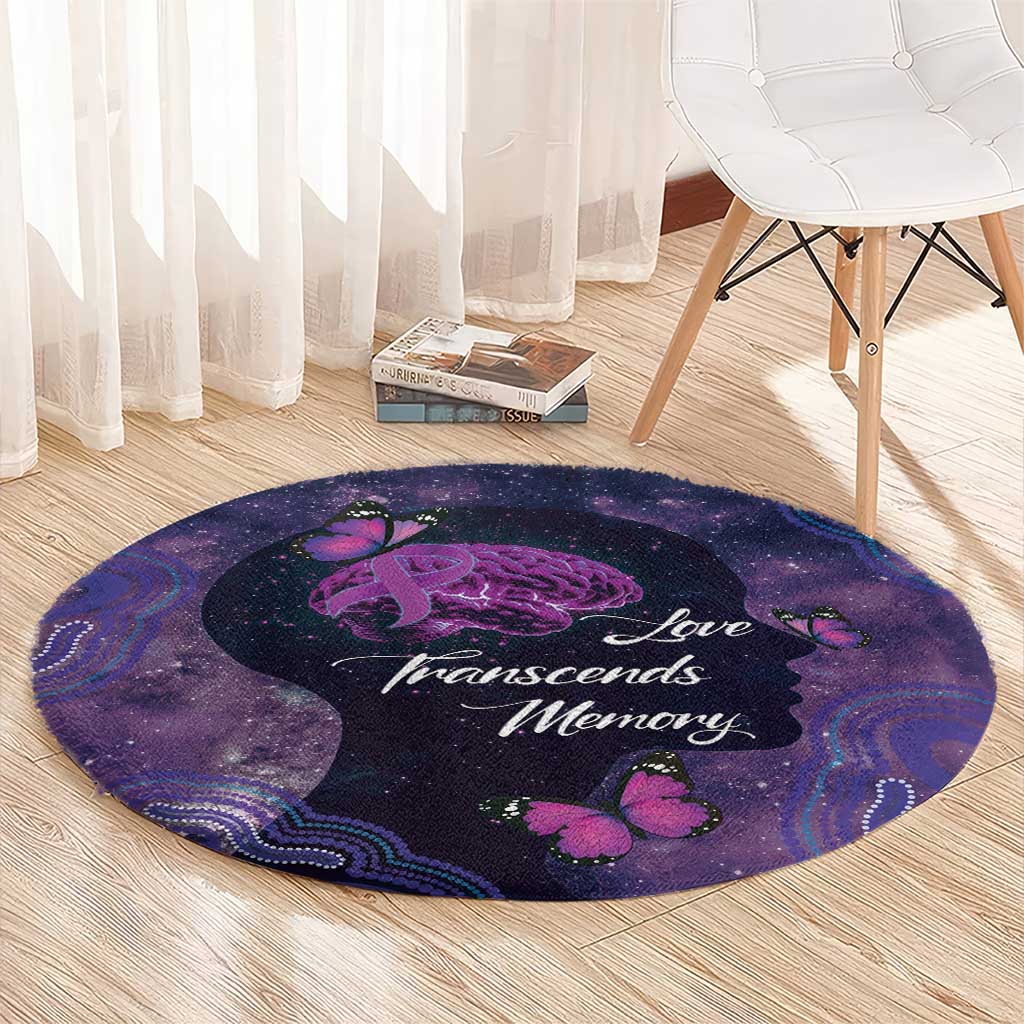 Alzheimer's and Brain Awareness Month Australia Round Carpet Love Transcends Memory