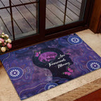 Alzheimer's and Brain Awareness Month Australia Rubber Doormat Love Transcends Memory
