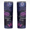 Alzheimer's and Brain Awareness Month Australia Skinny Tumbler Love Transcends Memory