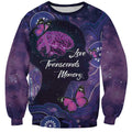 Alzheimer's and Brain Awareness Month Australia Sweatshirt Love Transcends Memory