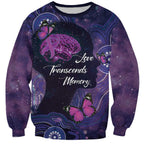 Alzheimer's and Brain Awareness Month Australia Sweatshirt Love Transcends Memory