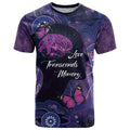 Alzheimer's and Brain Awareness Month Australia T Shirt Love Transcends Memory