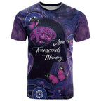 Alzheimer's and Brain Awareness Month Australia T Shirt Love Transcends Memory