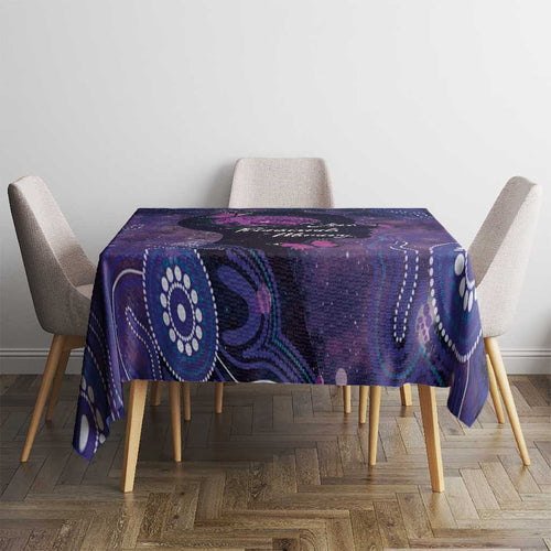 Alzheimer's and Brain Awareness Month Australia Tablecloth Love Transcends Memory