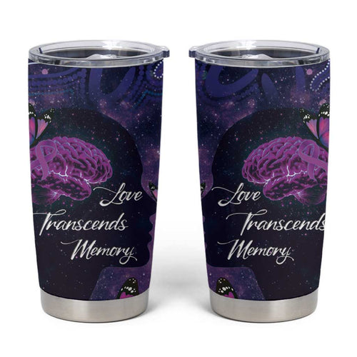 Alzheimer's and Brain Awareness Month Australia Tumbler Cup Love Transcends Memory