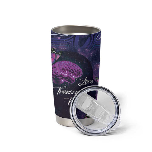 Alzheimer's and Brain Awareness Month Australia Tumbler Cup Love Transcends Memory