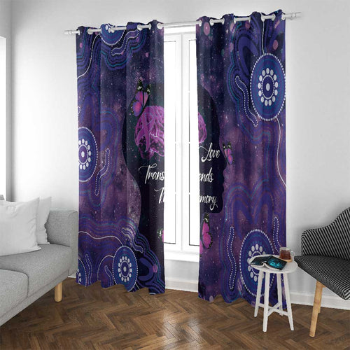 Alzheimer's and Brain Awareness Month Australia Window Curtain Love Transcends Memory