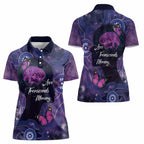Alzheimer's and Brain Awareness Month Australia Women Polo Shirt Love Transcends Memory