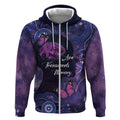 Alzheimer's and Brain Awareness Month Australia Zip Hoodie Love Transcends Memory