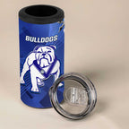 Bulldogs And Raiders Rugby 4 in 1 Can Cooler Tumbler Dynamic Style