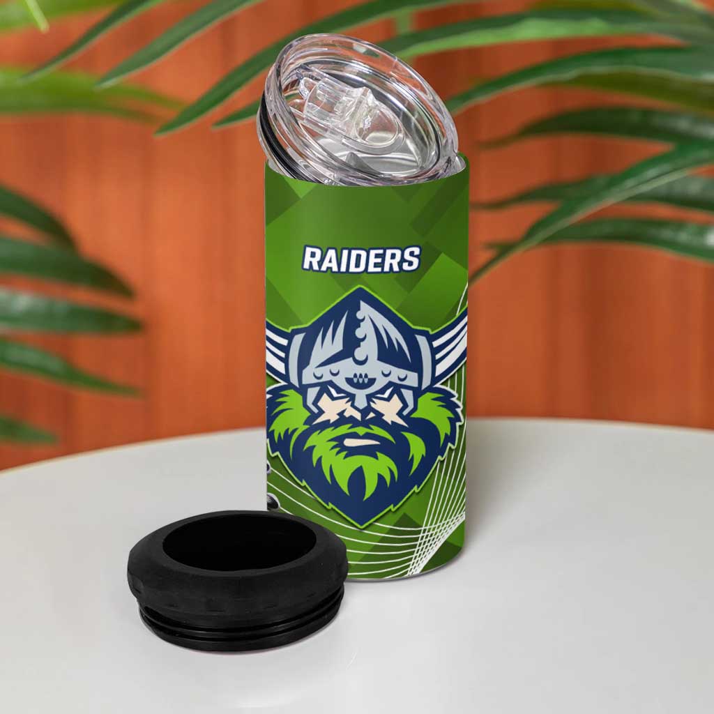 Bulldogs And Raiders Rugby 4 in 1 Can Cooler Tumbler Dynamic Style