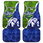 Custom Bulldogs And Raiders Rugby Car Mats Dynamic Style