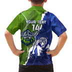 Custom Bulldogs And Raiders Rugby Hawaiian Shirt Dynamic Style