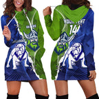 Custom Bulldogs And Raiders Rugby Hoodie Dress Dynamic Style