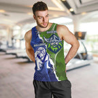 Custom Bulldogs And Raiders Rugby Men Tank Top Dynamic Style