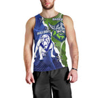 Custom Bulldogs And Raiders Rugby Men Tank Top Dynamic Style