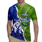 Custom Bulldogs And Raiders Rugby Rugby Jersey Dynamic Style