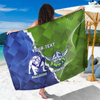 Custom Bulldogs And Raiders Rugby Sarong Dynamic Style