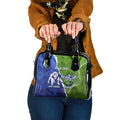 Custom Bulldogs And Raiders Rugby Shoulder Handbag Dynamic Style