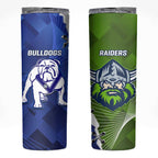 Bulldogs And Raiders Rugby Skinny Tumbler Dynamic Style
