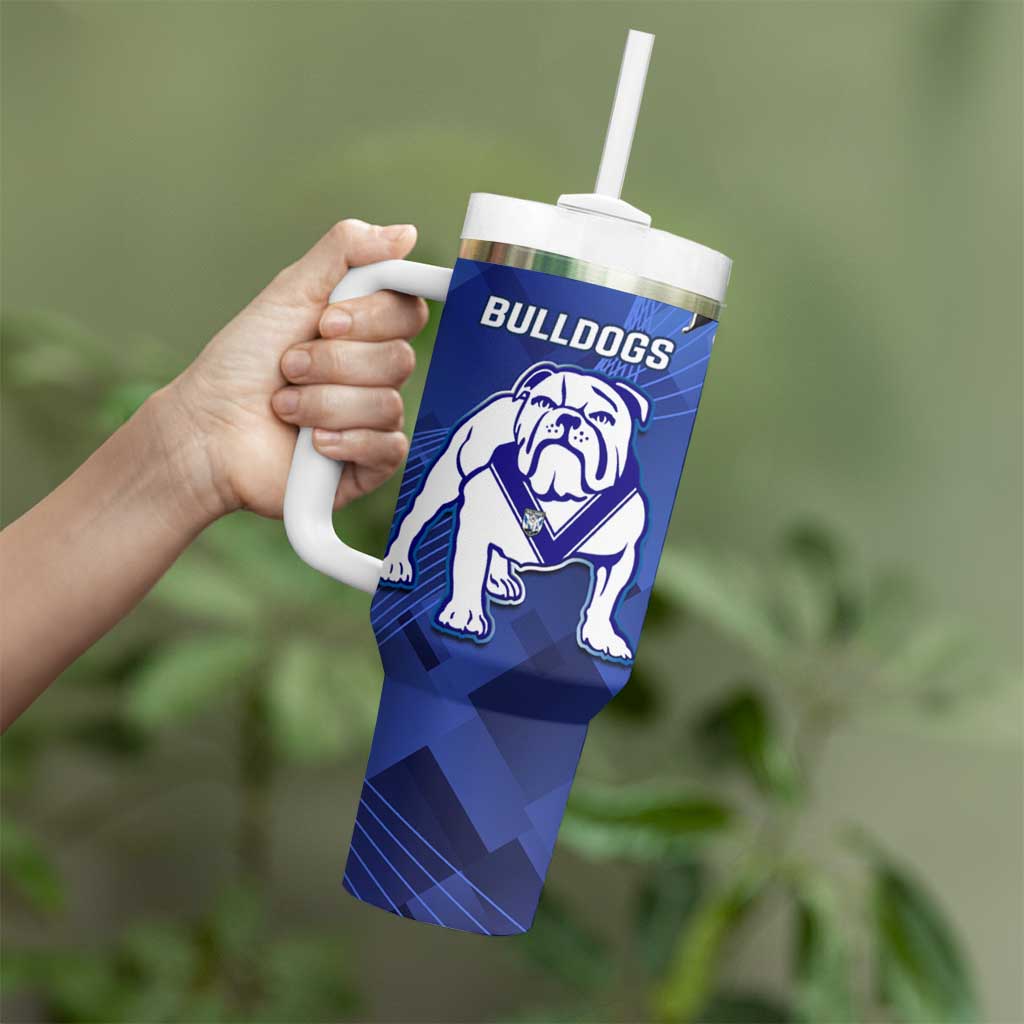 Bulldogs And Raiders Rugby Tumbler With Handle Dynamic Style