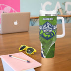 Bulldogs And Raiders Rugby Tumbler With Handle Dynamic Style