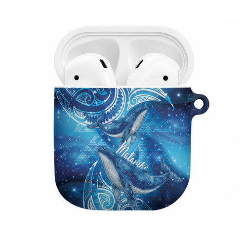 New Zealand Humpback Whale Matariki AirPods Case Maori New Year Taniko Niho Taniwha