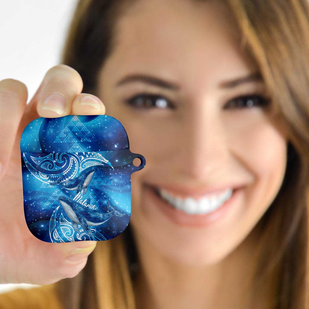 New Zealand Humpback Whale Matariki AirPods Case Maori New Year Taniko Niho Taniwha