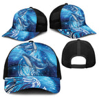 New Zealand Humpback Whale Matariki Baseball Net Cap Maori New Year Taniko Niho Taniwha