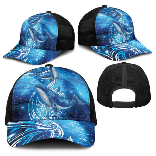 New Zealand Humpback Whale Matariki Baseball Net Cap Maori New Year Taniko Niho Taniwha