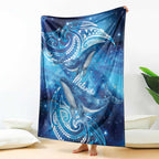 New Zealand Humpback Whale Matariki Blanket Maori New Year Taniko Niho Taniwha